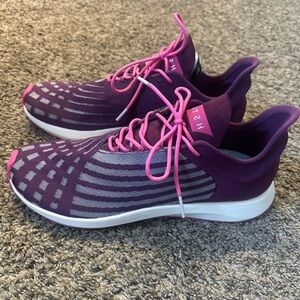 Women's Vibrant Purple and Pink Sneakers